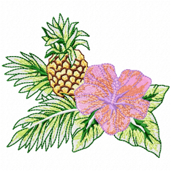 Flowers And Tree Embroidery Design 6 Flowers And Tree Embroidery Design 6